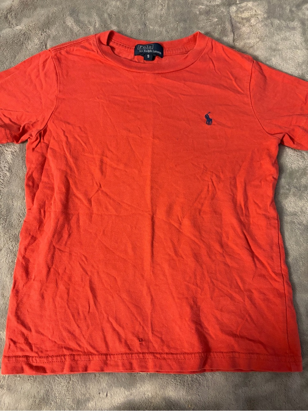 Polo by Ralph Lauren Kid’s Crewneck T-Shirt - Orange